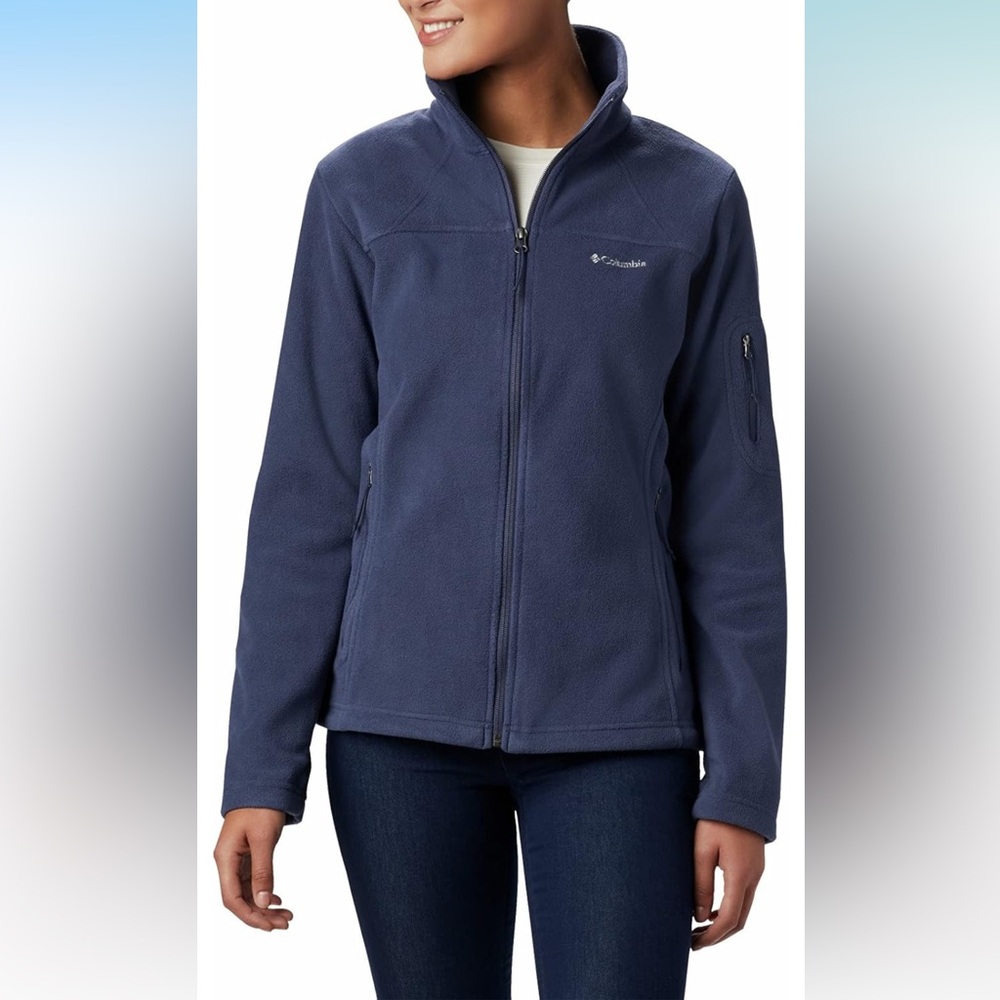 Columbia Navy Fleece Jacket